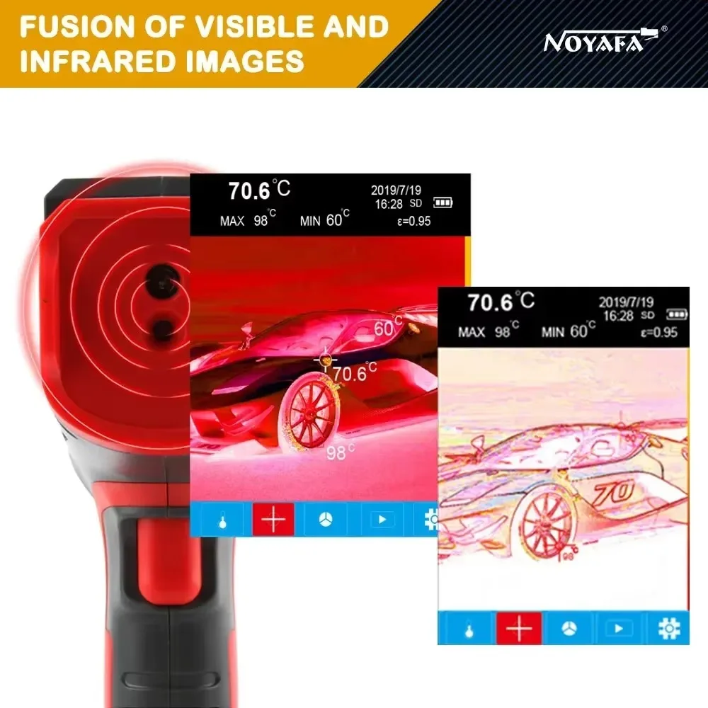 Infrared Thermal Imager Sensor - огляд і ціна Nf 521 Thermal Imaging Camera