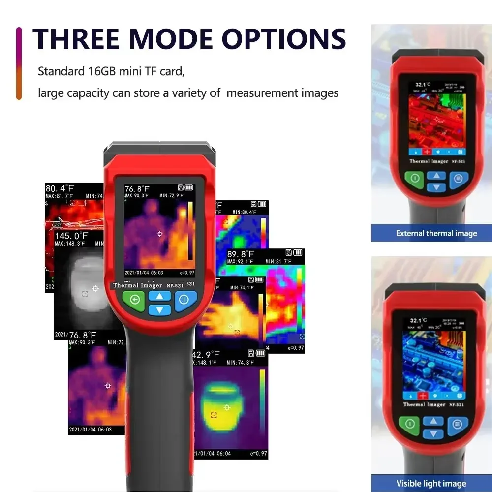 Infrared Thermal Imager Sensor - огляд і ціна Nf 521 Thermal Imaging Camera