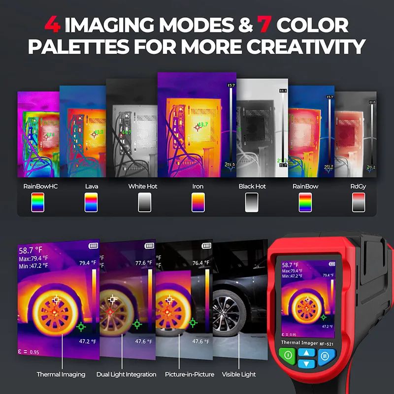 NOYAFA NF-521 Handheld Thermal - огляд і ціна Nf 521 Thermal Imaging Camera