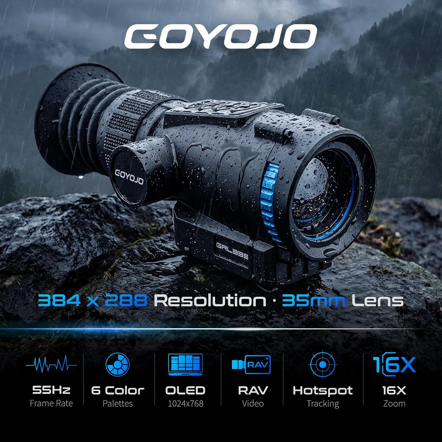 GOYOJO Thermal Scope 384x288 T - огляд і ціна Hunting Thermal Imaging Scope